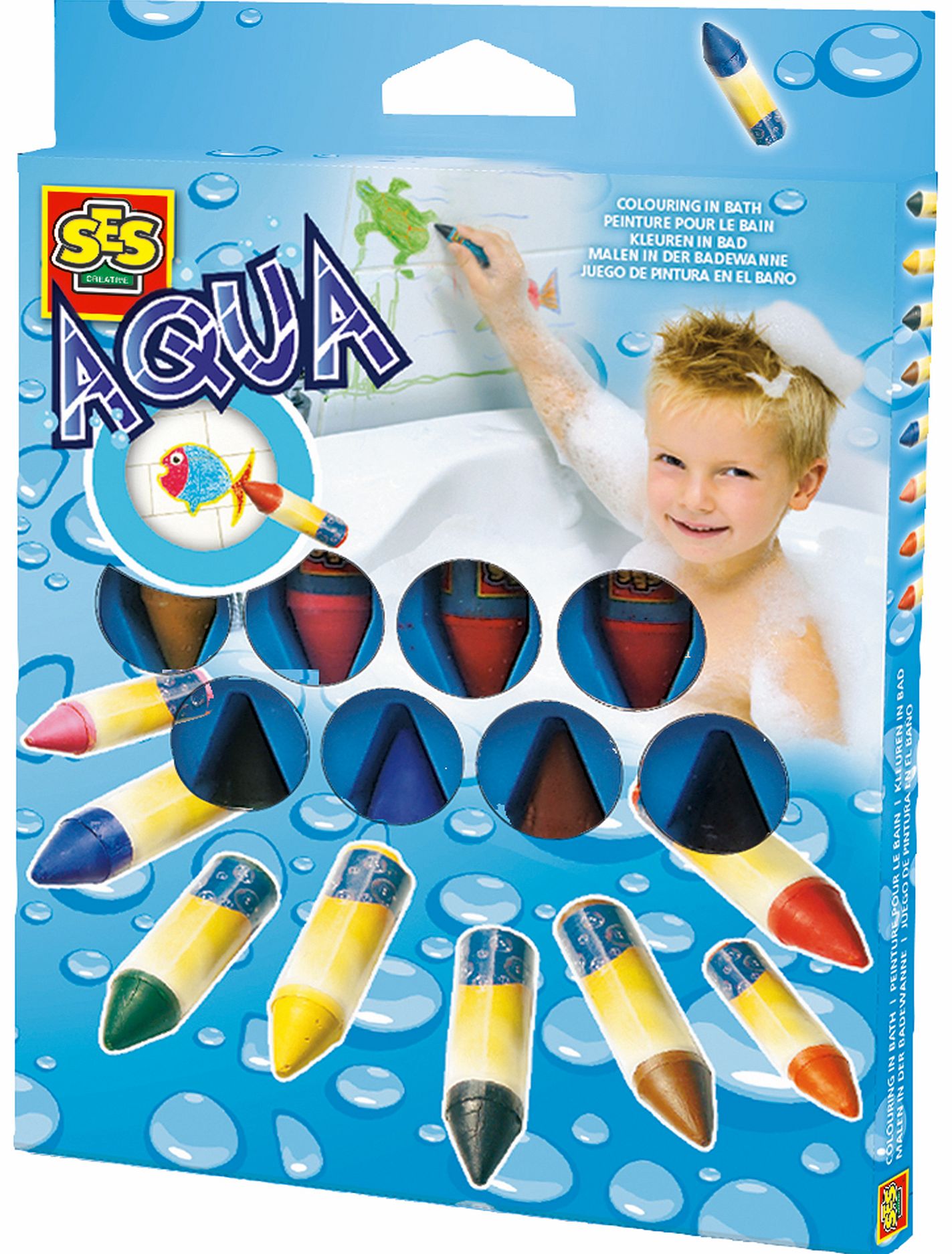 SES Creative Colouring In The Bath Kit