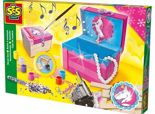 SES Make a Music Box Craft Set