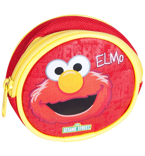 Sesame Street Elmo Round Coin Purse