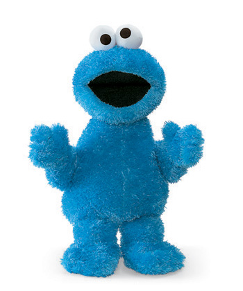 Sesame Street Soft Plush Toy Cookie Monster