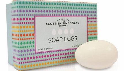Set of Four Luxury Soap Eggs - Gift Boxed 4895CX