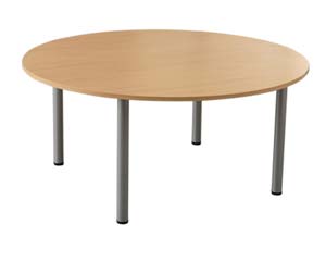 colours deluxe circular meeting tables