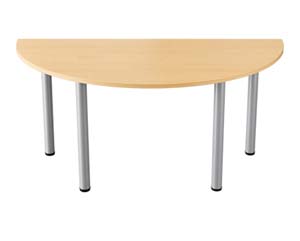 colours deluxe semi circular meeting tables