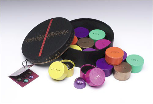 Seven Deadly Sins Chocolates