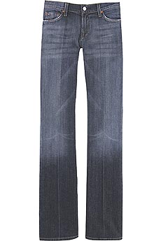 Seven For All Mankind Faded Indigo New York Stretch Jeans