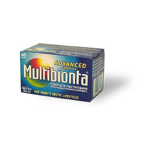 Seas Advanced Formula Multibionta Tablets - Size: 60