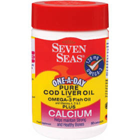 Cod Liver Oil plus Calcium Capsules