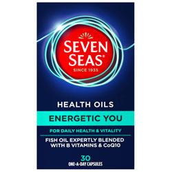SEVEN Seas Health Oils Energetic You Capsules