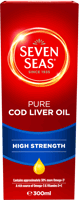 Seas High Strength Omega3 Cod Liver Oil