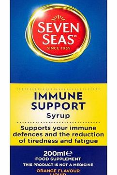 Immune Support Syrup Orange Flavour
