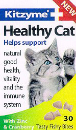Seven Seas Ltd Kitzyme Healthy Cat With Cranberry And Zinc 30and#39;s