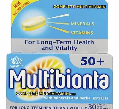 Multibionta 50+ Tablets - 30 Tablets 10011252