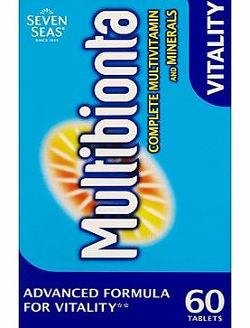 Multibionta Vitality 60 Tablets 10015923