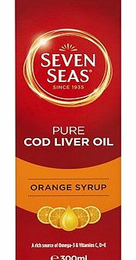 Seven Seas Orange Syrup and Cod Liver Oil -
