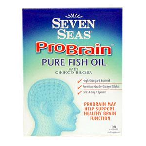 Seven Seas ProBrain Pure Fish Oil Capsules With
