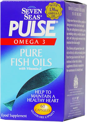 Seven Seas Pulse Omega 3 Fish Oil Capsules - 120