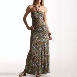 Redoute creation strapless dress printed 008