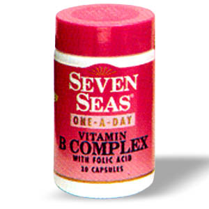 Seas Vitamin B Complex One-a-day Capsules - Size: 30