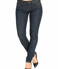 Seven7 Los Angeles Mira 12 highrise indigo skinny jeans