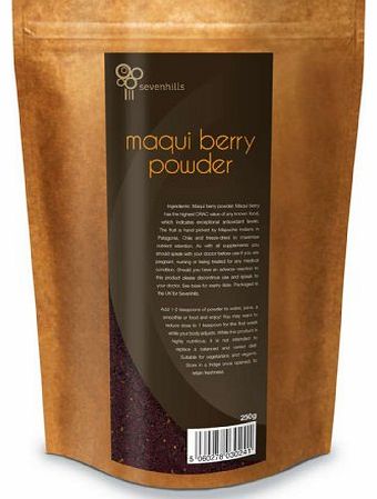 Sevenhills Organics Freeze-Dried Maqui Berry Powder 250g