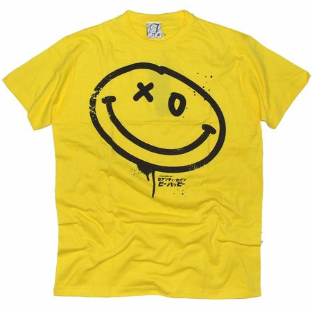 Seventyseven Smiley Face Yellow T-Shirt