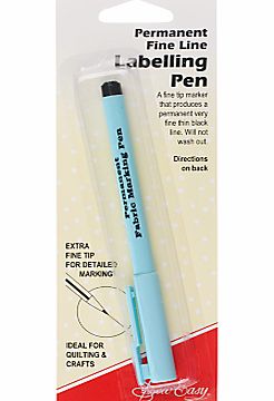 Sew Easy Permanent Fine Line Labelling Pen