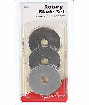 Sew Easy Rotary Blade Set: Straight