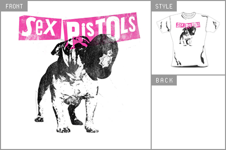 sex pistols (Bulldog) Fitted T-shirt cid_5863SKWP
