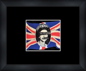 God Save The Queen - Custom Framed Print Framed Music Prints and Poster
