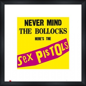 sex pistols Never Mind The Bollocks - Custom Framed Art Print Framed Music Prints and Poster