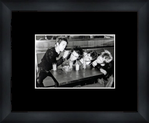 sex pistols Straws - Custom Framed Print Framed Music Prints and Poster