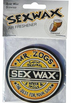 Sex Wax Surf Accessories Sex Wax Car Air Freshener Coconut