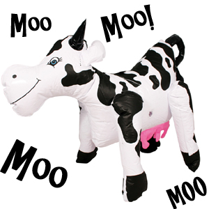 Sexy Cow Pat Inflatable Cow