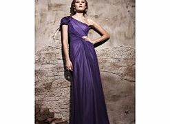 Sexy Sloping shoulder Sleeveless Satin Wedding