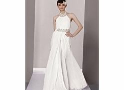 Sexy Stretch satin Wedding Dresses White