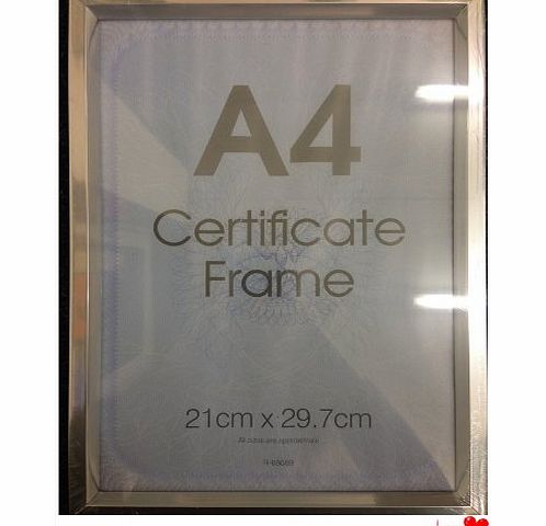 sf-world A4 Certificate Photo Picture Frame Black/Silver/Gold--(Sliver)