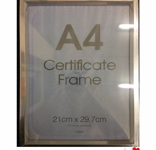 sf-world A4 Certificate Photo Picture Frame Black/Silver/Gold--(Sliver)