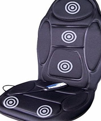 sf-world THIGH AND HEATED BACK SEAT MASSAGE CUSHION FOR CHAIR CAR MASSAGE HOME RELAX VAN