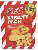 SFC Spicy Chicken Variety Pack (1.1Kg)