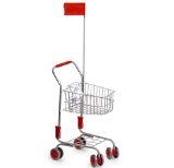 SFD Silver Shopping Trolley