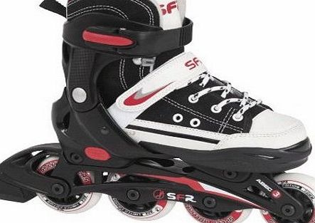 SFR Camden Boys Inline Skates Size Large UK 3 - 6