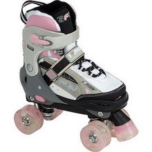 SFR Stateside Typhoon Adjustable Size Roller Skate pink
