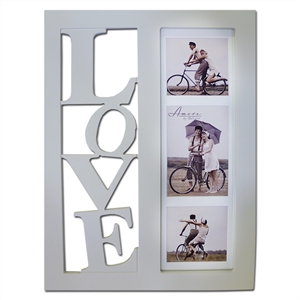 Shabby Chic Photo Frame - LOVE