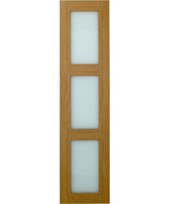 Glass Wardrobe Door - Oak