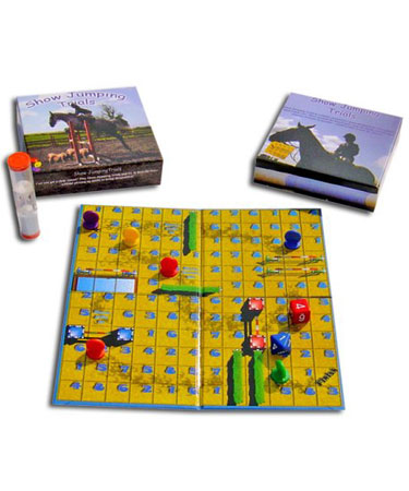 Shannon Games Showjumping Trials Board Game