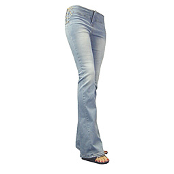 Sharagano Sima Side Detail Jeans