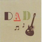 Shared Earth Fathers Day Card - Guitar