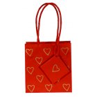 Shared Earth Hearts Gift Bag with Tag (10cmx10cm)