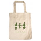 Shared Earth Support Fair Trade Cotton Bag - Natural