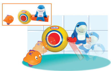 Shark Dunk Bath Game